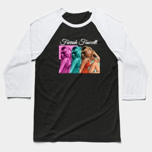 Farrah Retro Baseball T-Shirt